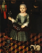 Anonymous - Girl with parrot