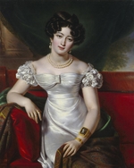 Mitoire, Benoît Charles - Portrait of Countess Julia Samoilova (1803-1875) 