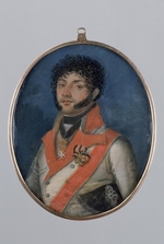 Zatsepin, Mikhail Mikhailovich - Portrait of Fyodor Petrovich Uvarov (1773-1824)