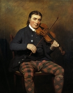 Raeburn, Sir Henry - Portrait of the Violinist and composer Niel Gow (1727-1807)