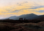 Friedrich, Caspar David - Ruins of Eldena Abbey in the Riesengebirge