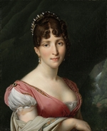 Girodet de Roucy Trioson, Anne Louis - Portrait of Hortense de Beauharnais, Queen of Holland