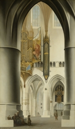 Saenredam, Pieter - Interior of the Church of St Bavo in Haarlem