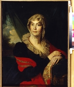 Borovikovsky, Vladimir Lukich - Portrait of Princess Natalia Alexandrovna von Buxhoeveden (1758-1808), née Alexeyeva