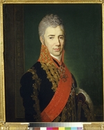 Borovikovsky, Vladimir Lukich - Portrait of the Crown Equerry Sergey Ilyich Mukhanov (1762-1842)