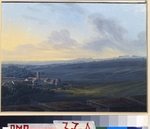 Zhukovsky, Vasily Andreyevich - View of Tsarskoye Selo from the White Tower