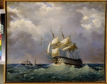 Evald, M. - Russian first rate ship of the line Parizh