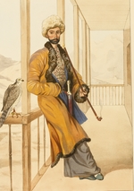 Gagarin, Grigori Grigorievich - Caucasian traditional dress
