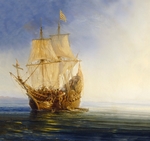 Gudin, Jean Antoine Théodore - Capture a galleon