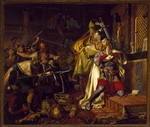 Benzon, Christian Albrecht von - The death of Canute IV of Denmark in the Church of Saint Albanus (The Murder of Canute the Holy)