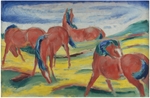Marc, Franz - Grazing horses III