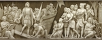 Brumidi, Constantino - Landing of Christopher Columbus (The frieze in the Rotunda of the United States Capitol)