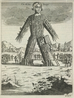 Anonymous - Wicker man (from Britannia Antiqua Illustrata by Aylett Sammes)