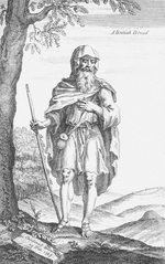 Van Der Gucht (Vandergucht), Michael - A British Druid (from Stonehenge by William Stukeley)