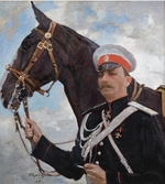 Serov, Valentin Alexandrovich - Portrait of Prince Felix Yusupov, Count Sumarokov-Elston (1856-1928)