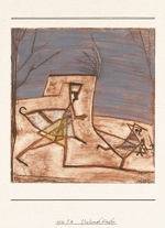 Klee, Paul - Fliehende Kinder (Children fleeing)