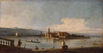 Canaletto - View of the Isles of San Michele, San Cristoforo and Murano from the Fondamente Nove