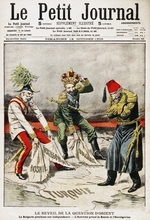 Anonymous - Bosnian Crisis. Cover of the French periodical Le Petit Journal, 18th October 1908