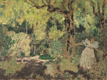 Vuillard, Édouard - Misia in the Woods