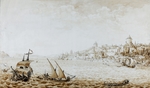 Kamsetzer (Kammsetzer), Jan Chrystian - View of the Rumeli Hisari
