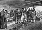 Lebedev, Klavdi Vasilyevich - Iziaslav II Mstislavich and Viacheslav I Vladimirovich