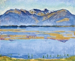 Hodler, Ferdinand - Montana landscape with Becs de Bosson and Vallon de Réchy