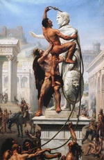 Sylvestre, Joseph-Noël - The Sack of Rome by Visigoths, 410