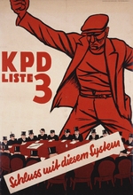 Anonymous - End of this system. KPD election poster