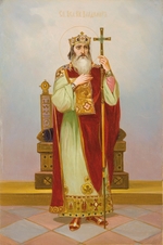 Russian icon - Saint Grand Duke Vladimir Svyatoslavich