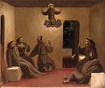 Angelico, Fra Giovanni, da Fiesole - Apparition of Saint Francis at Arles (Scenes from the life of Saint Francis of Assisi)