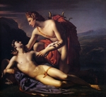 Dubufe, Claude Marie Paul - Apollo and Cyparissus