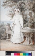 Briullov, Alexander Pavlovich - Portrait of María Isabella of Spain (1789-1848), Queen of the Two Sicilies