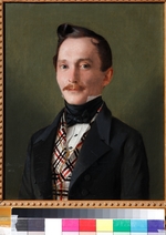 Tulov, Fyodor Andreevich - Portrait of Vladimir Ivanovich Benkendorf (1807-1864)