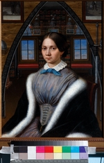 Anonymous - Portrait of Natalia Nikolaevna Korsakova