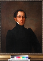 Streshnev, Yakov - Portrait of Alexander Pavlovich Bakunin (1799-1862)