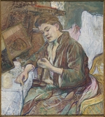 Toulouse-Lautrec, Henri, de - Madame Favre at her toilet