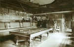 Photo studio I. Mechkovsky - The billiard room in the Emperor palace in the Bialowieza Park