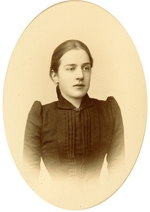Deniere, Andrei (Heinrich-Johann) - Portrait of Alexandra K. Treugut (1871-1928)