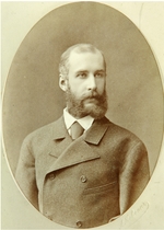Yasvoin, Volf Ilyich - Portrait of the historian, collector and journalist Pavel Dashkov (1849-1910)