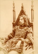 Fischer, Karl August - Grand Duke Konstantin Konstantinovich as Hamlet in the W. Shakespeare's play on February 17, 1900