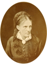Lorenkovich, N.A. - Portrait bust of Anna Grigoryevna Dostyevskaya (1846-1918), wife of the  author Fyodor Dostoevsky