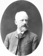 Schapiro, Konstantin - Portrait of the composer Pyotr Ilyich Tchaikovsky (1840-1893)