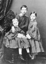 Russian Photographer - Grand Duchess Vera Constantinovna, Grand Duke Nicholas Constantinovich and Grand Duchess Olga Constantinovna