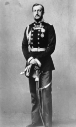Deniere, Andrei (Heinrich-Johann) - Portrait of Grand Duke Nicholas Nikolaevich (the Elder) of Russia (1831-1891)