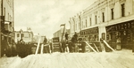 Russian Photographer - Revolutionary barricades at the Seleznevskaya Street in Moscow during the Uprising in 1905