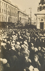 Russian Photographer - Revolution Days at the Tverskaya in Moscow