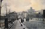 Russian Photographer - Moscow in Winter. View of the Znamenka Street