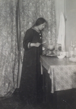 Russian Photographer - Portrait of the actress Maria Lilina (1866-1943), wife of the theatre director Constantin Stanislavski