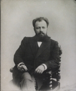 Russian Photographer - Portrait of the theatre director and author Vladimir Nemirovich-Danchenko (1858-1943)