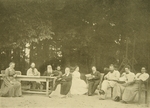 Tolstaya, Sophia Andreevna - James Mavor and Charles Salomon visiting Leo Tolstoy